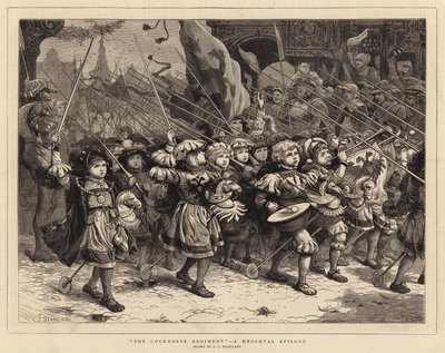 El Regimiento de Caballitos, un Episodio Medieval de Charles J. Staniland